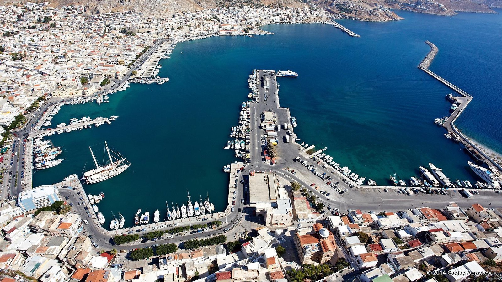 Λιμάνι στην Κάλυμνο